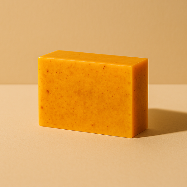 Kurkuma handgemaakte zeep, citroen-kojiczuurzeep, douche en gezichtszeep